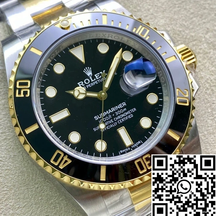 116613-LN-97203 Dial Black Submariner Clean Rolex Factory V4 0217